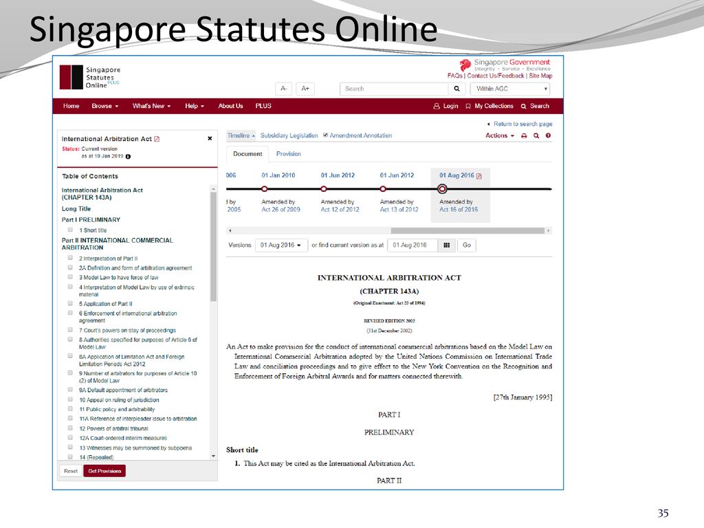 Singapore Statutes Online