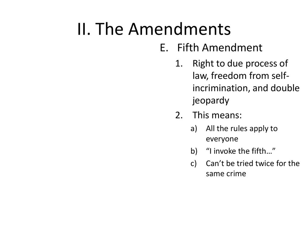 US Bill of Rights USH ppt download