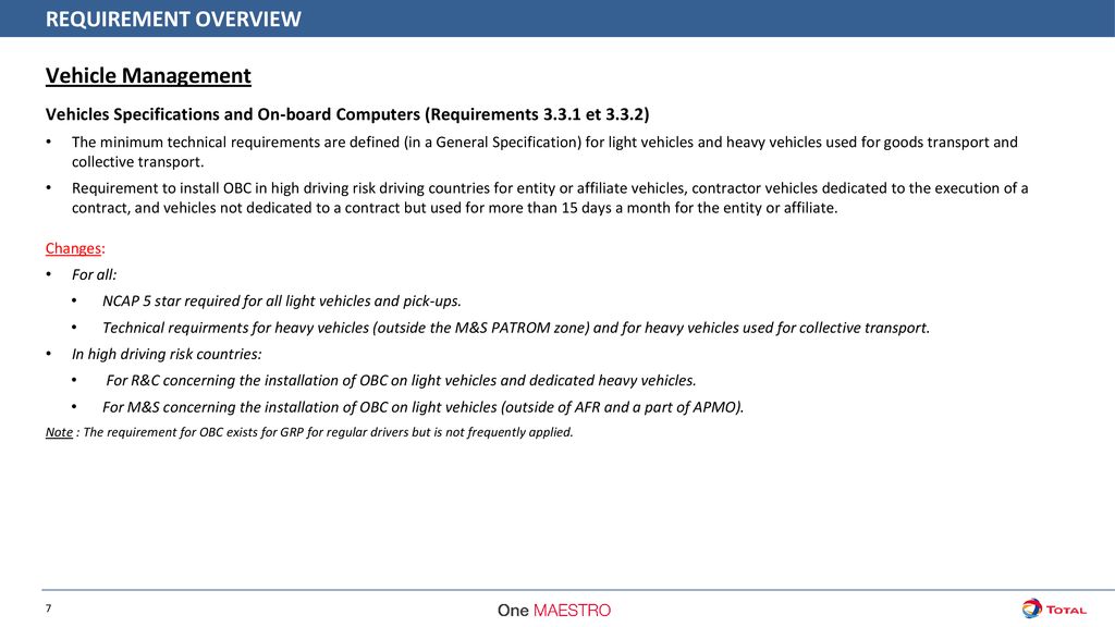 Road Vehicle Driving Safety GROUP HSE RULE (CR-GR-HSE-404) - ppt download