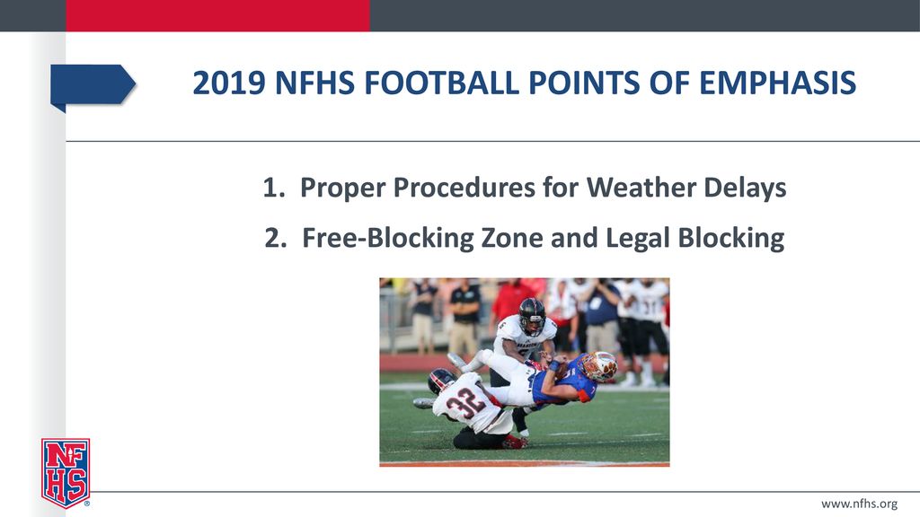 2019 Nfhs Football Rules Powerpoint - Ppt Download