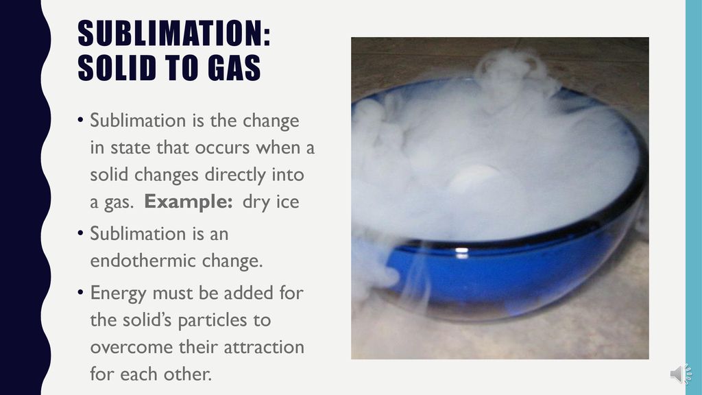 Change of state ppt download