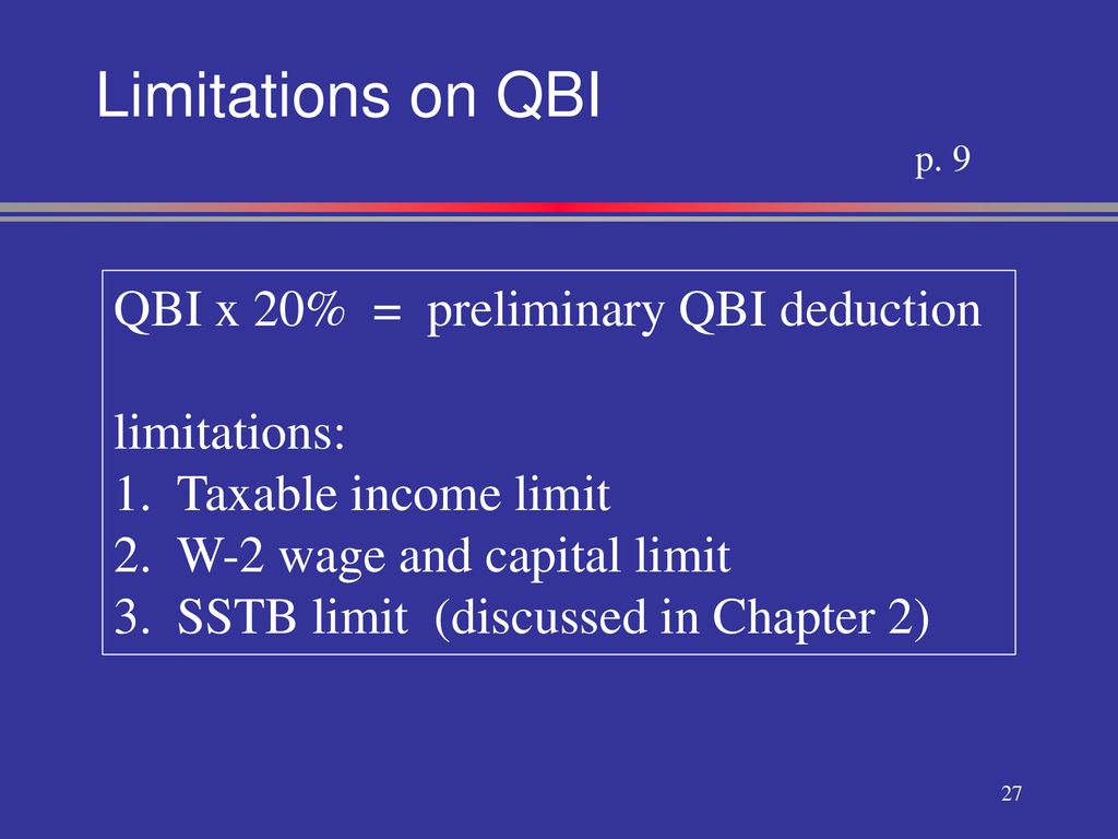 QBI nonSSTB Chapter 1 pp ppt download