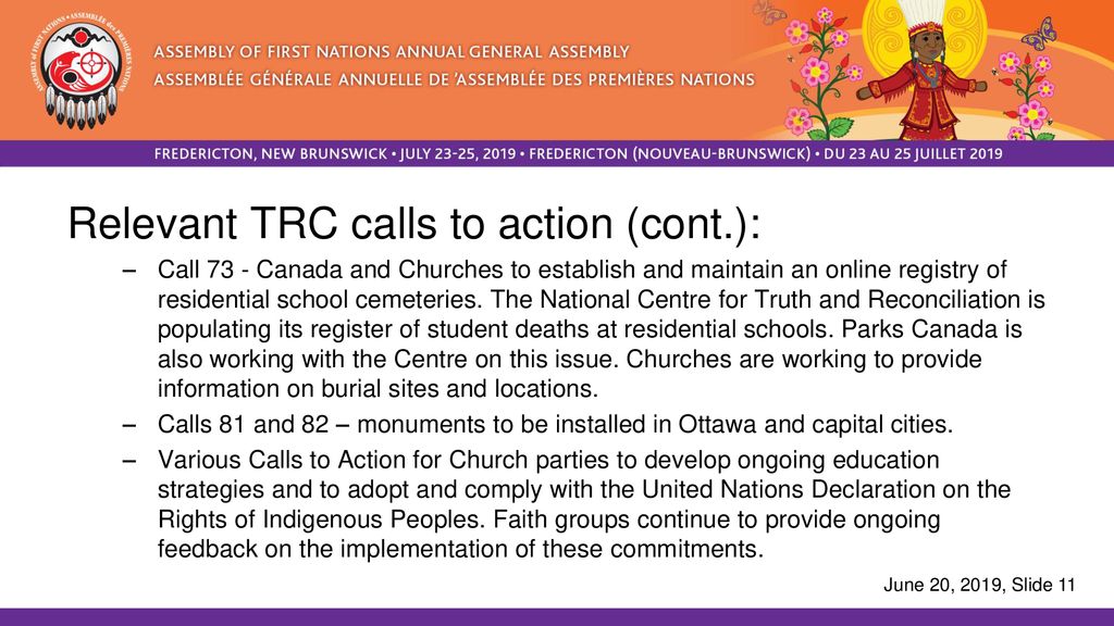 INDIAN RESIDENTIAL SCHOOL SETTLEMENT AGREEMENT (IRSSA) Regional Chief