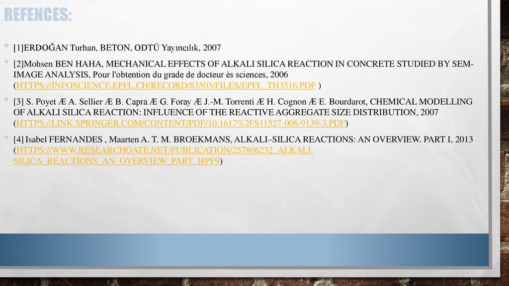 Alkali Silica Reaction Ppt Download