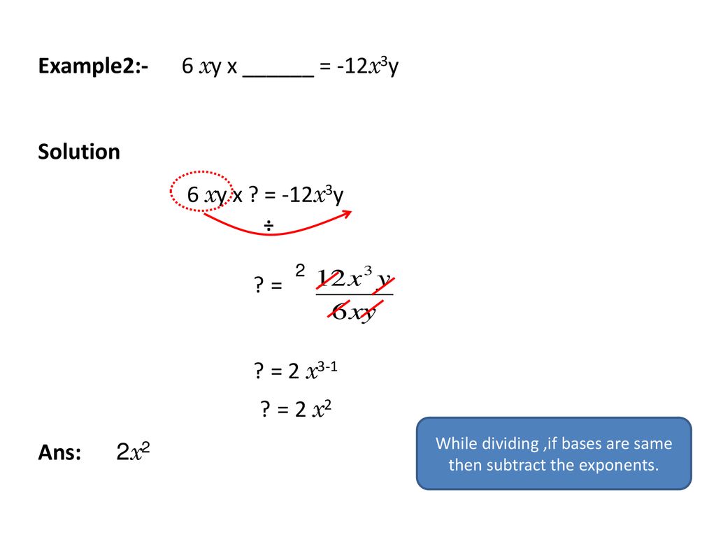 Missing values multiplying monomial ppt download
