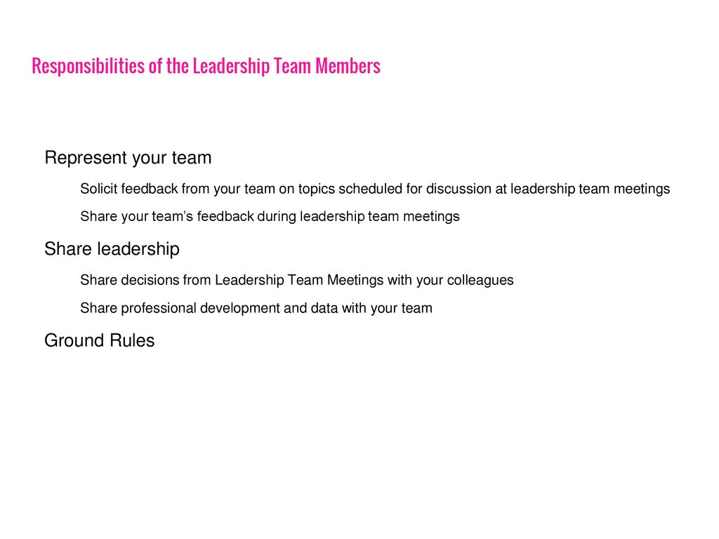 Fallsmead Summer Leadership Team Meeting - ppt download