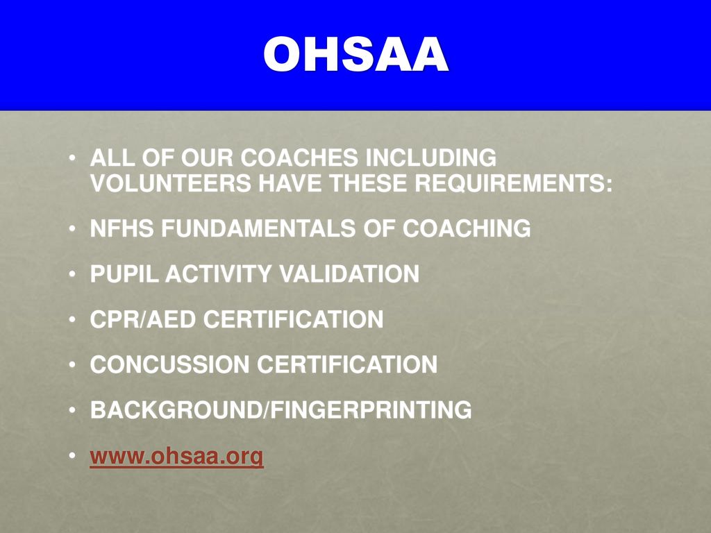 HILLSIDE SCHOLASTIC ATHLETICS ppt download