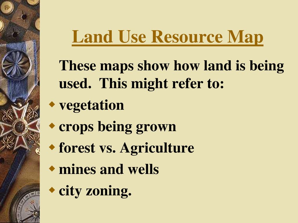 Land Use Resource Map