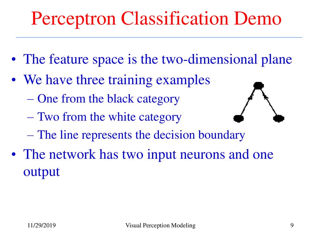 Outline Announcement Neural Networks Perceptrons - Continued - Ppt Download