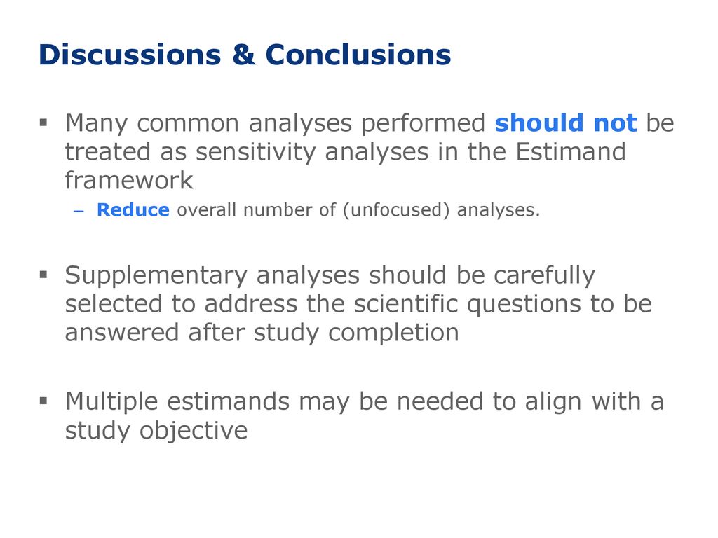 Sensitivity Analysis vs Supportive Analysis under Estimand Framework: A ...