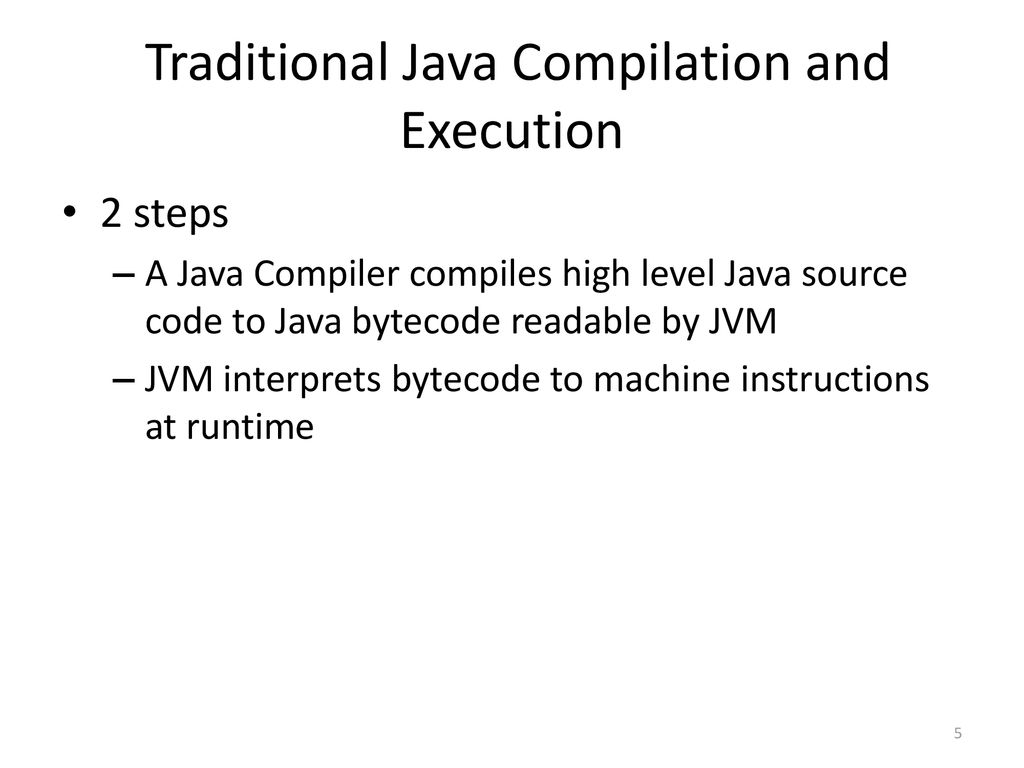 Just In Time Compilation - ppt download