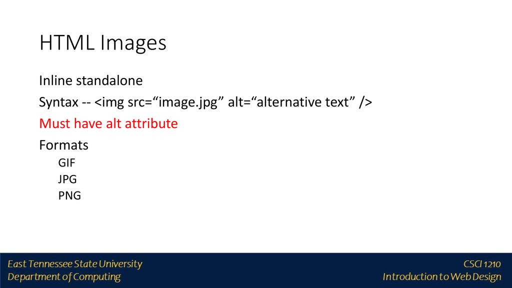 High Points CSCI ppt download