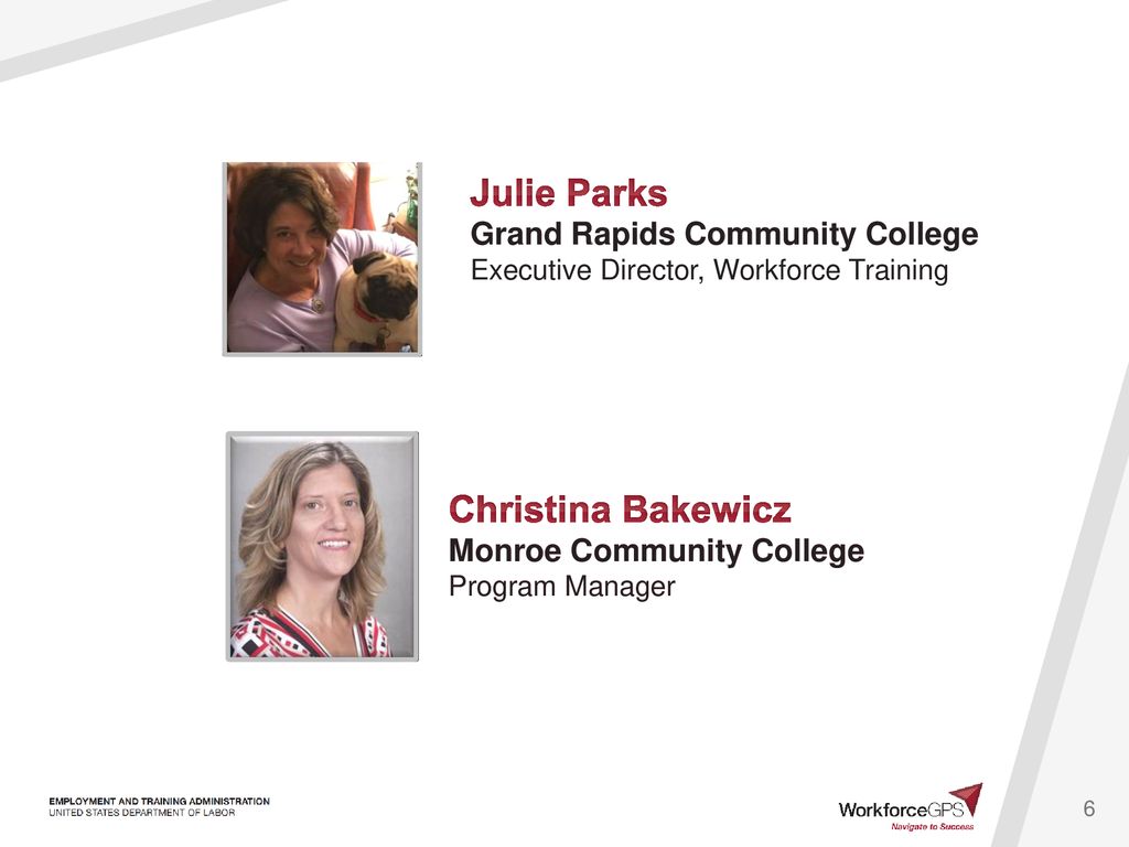 Julie Parks Christina Bakewicz Grand Rapids Community College