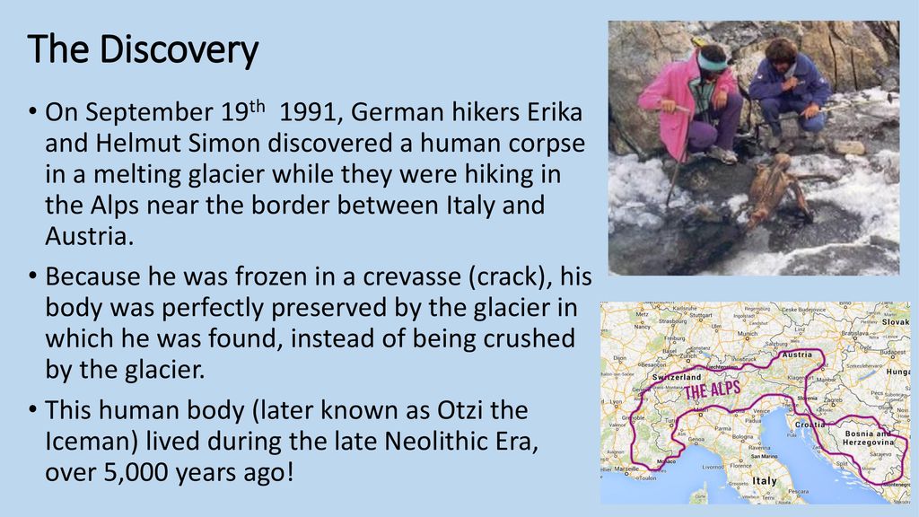 Otzi the Iceman. - ppt download