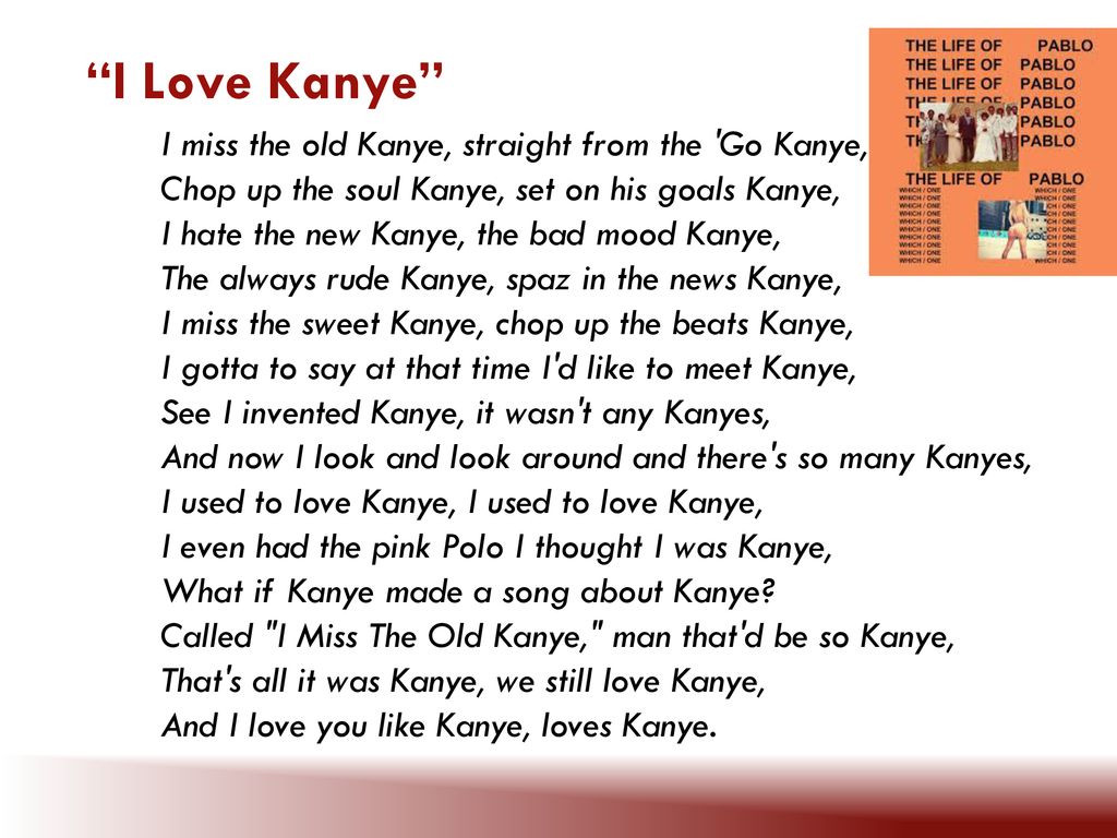 relatable iconic lyrics on X: kanye west / true love   / X