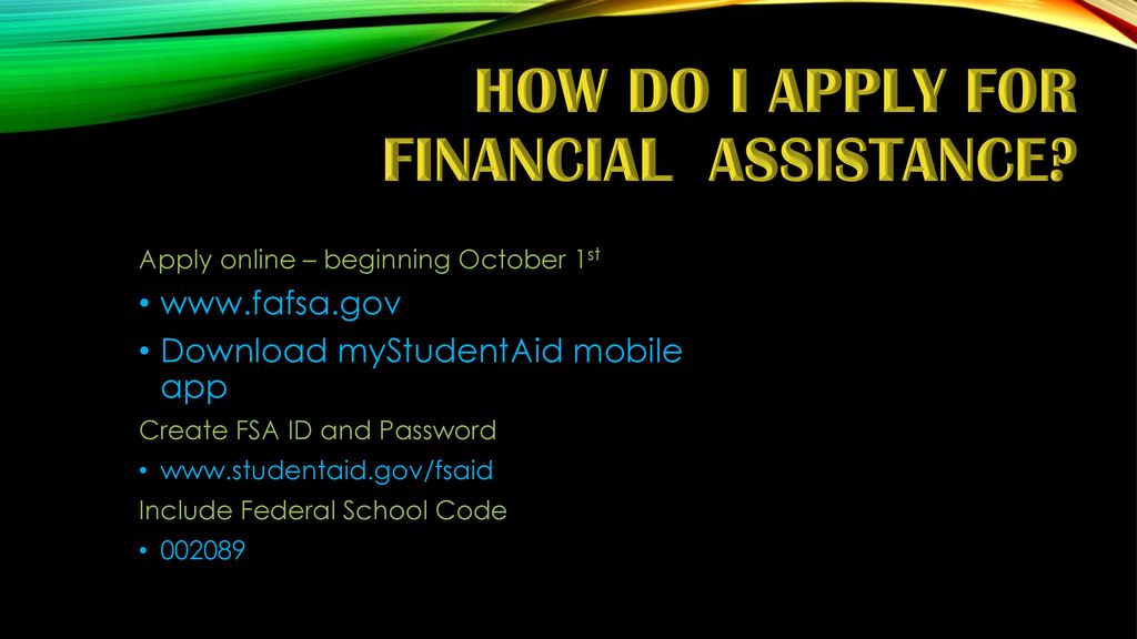 Financial Aid. - ppt download