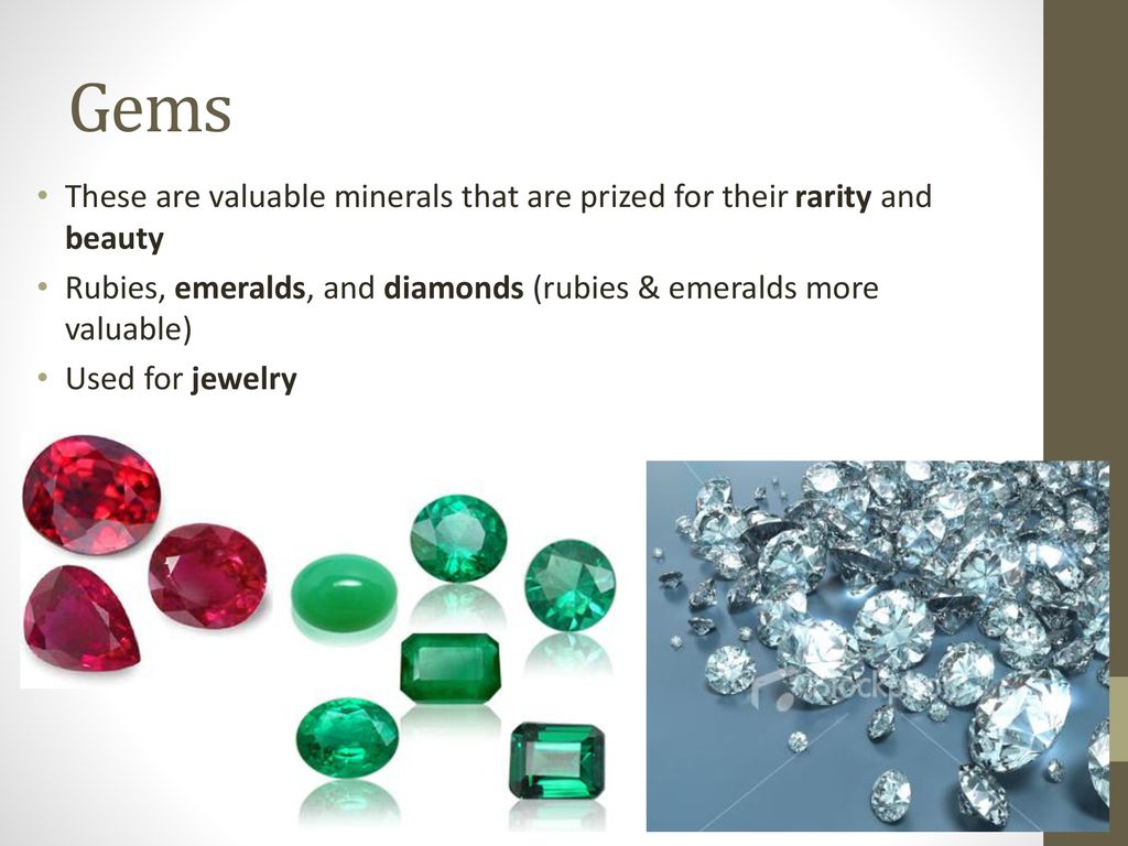 Minerals of the Earth. - ppt download
