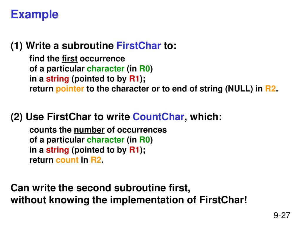 Chapter 9 TRAP Routines and Subroutines - ppt download