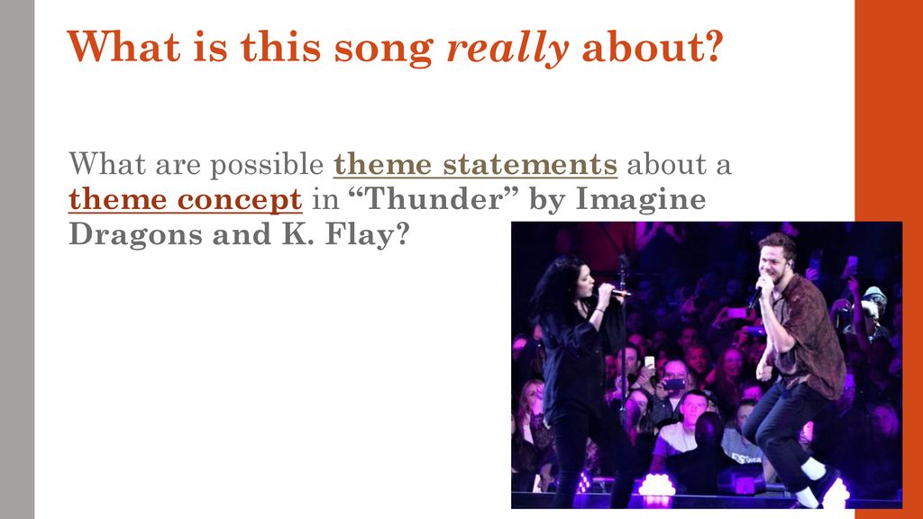 What is this song really about ppt download
