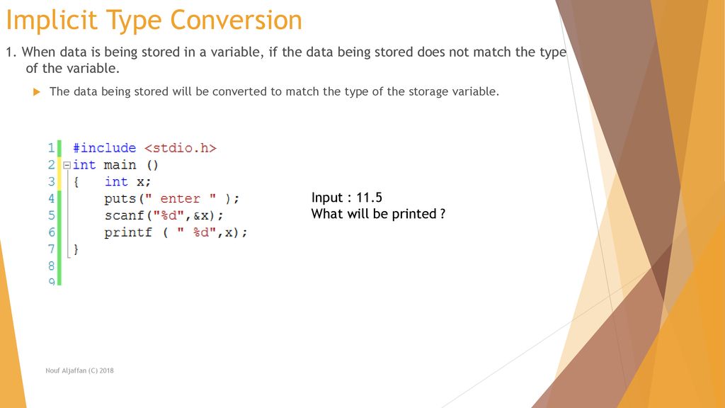 Data Types and Arithmetic in C - ppt download