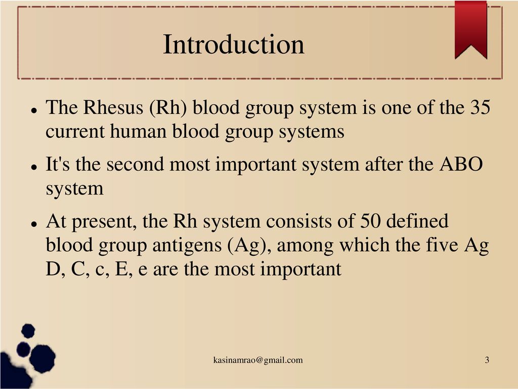 a negative blood type and pregnancy