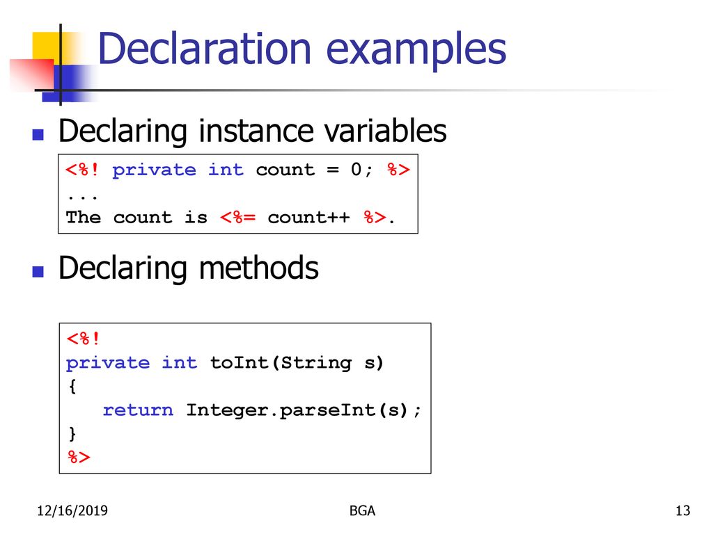 COSC 2956 Internet Tools Java Server Pages. - ppt download