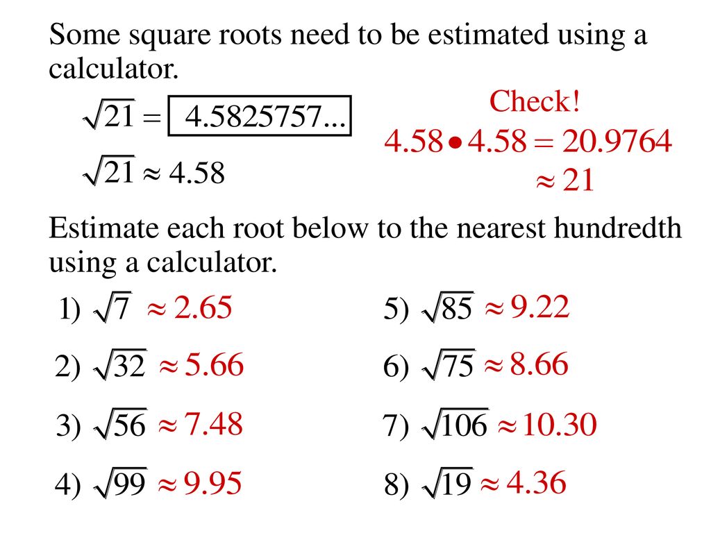 Objective - To find the square root of a given number. - ppt download