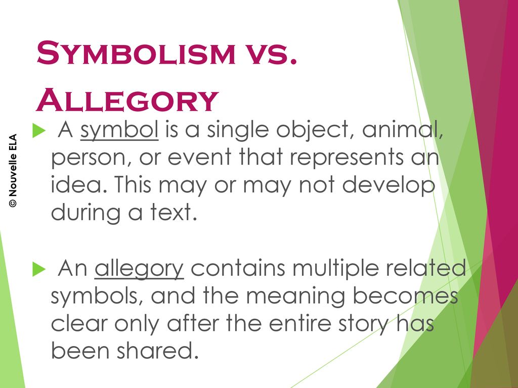 Symbolism and Allegory ppt download