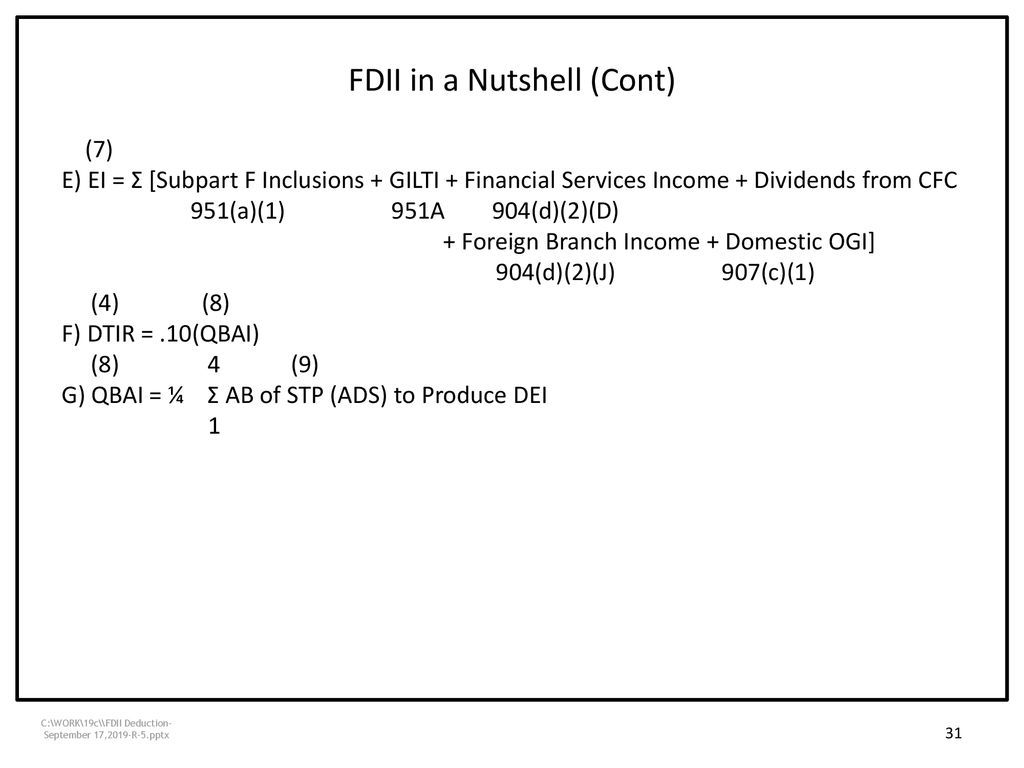 International Aspects Of Tax Cuts and Jobs Act (2017) ppt download
