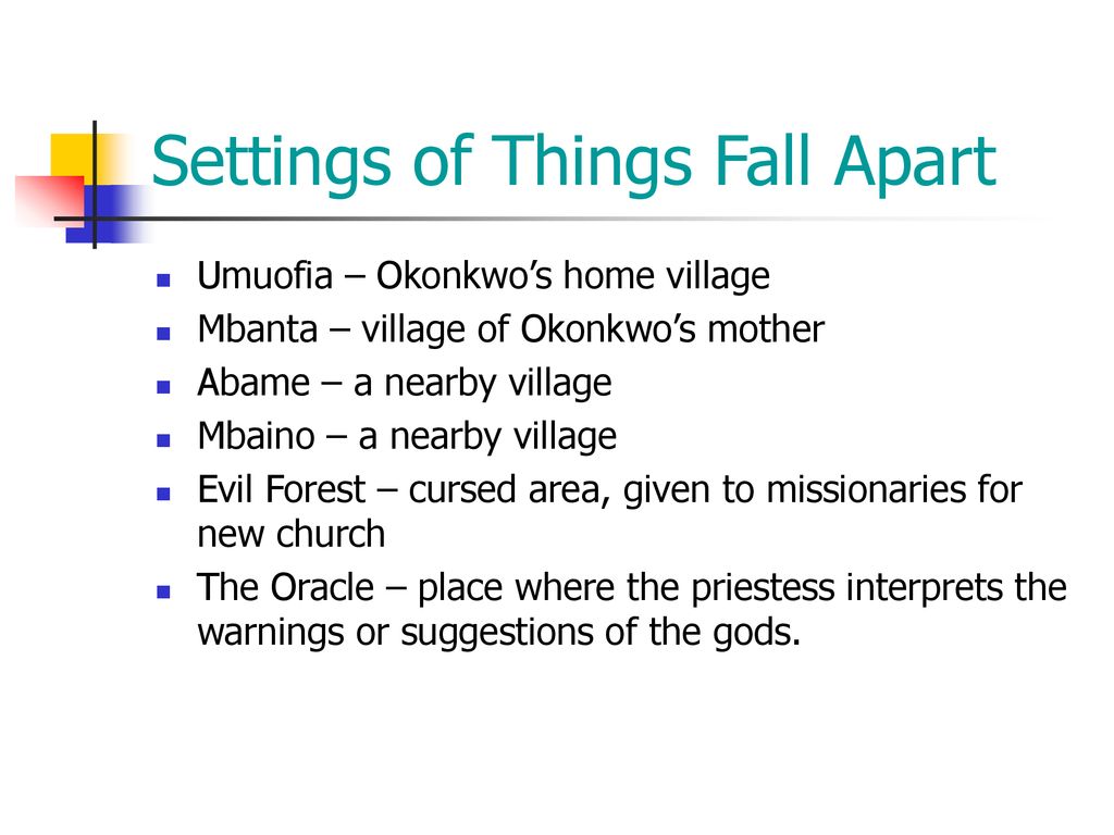 Things Fall Apart By Chinua Achebe. - ppt download