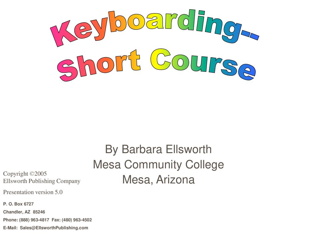 Mesa Community College ppt download Mesa Community College ppt download