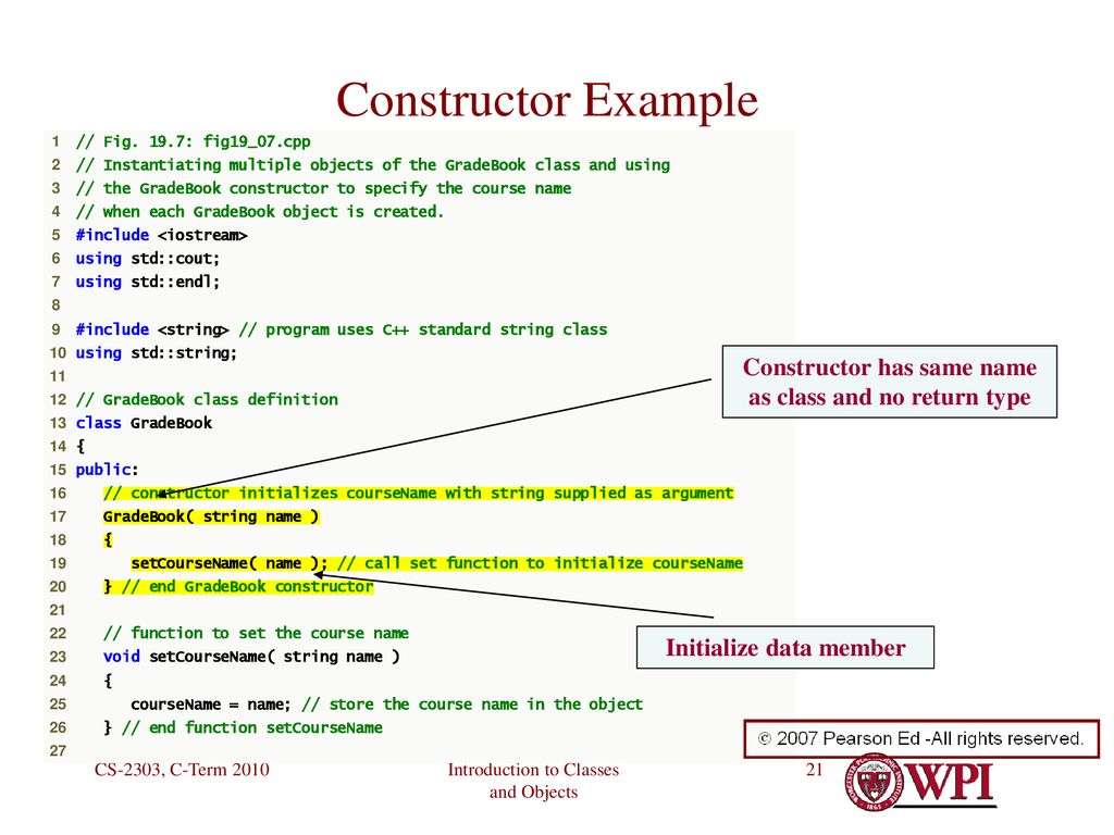 Introduction to Classes and Objects - ppt download