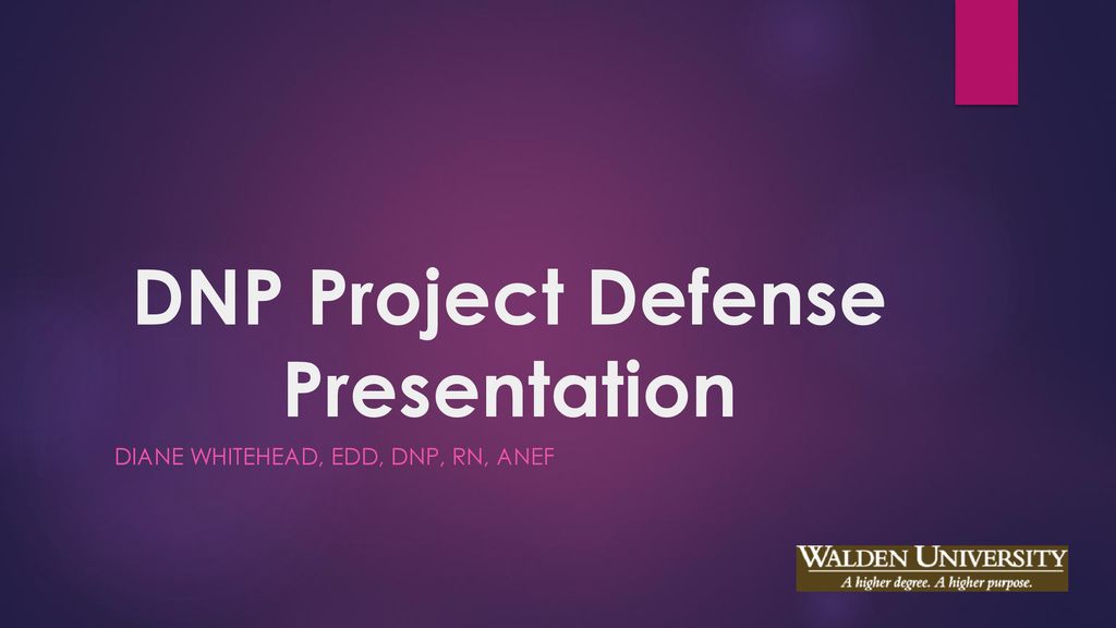 DNP Project Defense Presentation