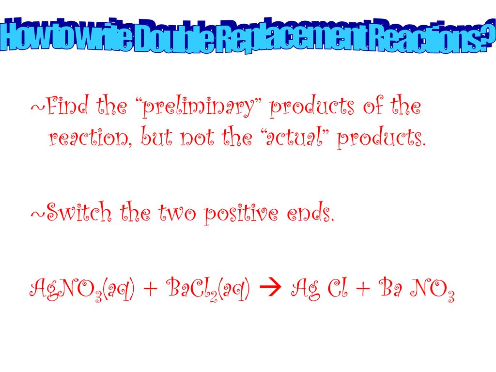 Net Ionic Equations This is a Dissociation Equation: - ppt download