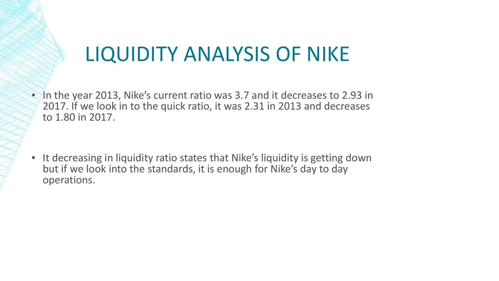 RESEARCH REPORT ON NIKE FINANCIALS - ppt download