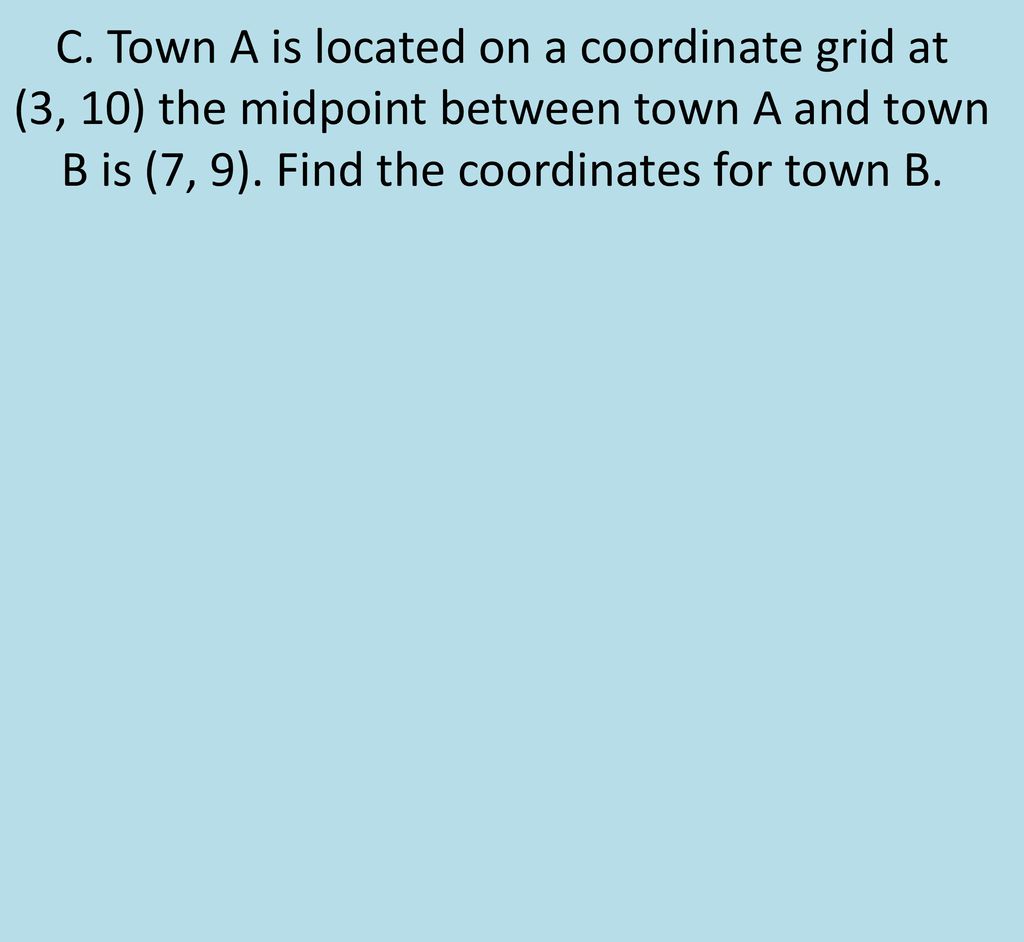 Lesson 5 Partitioning a Directed Segment ppt download