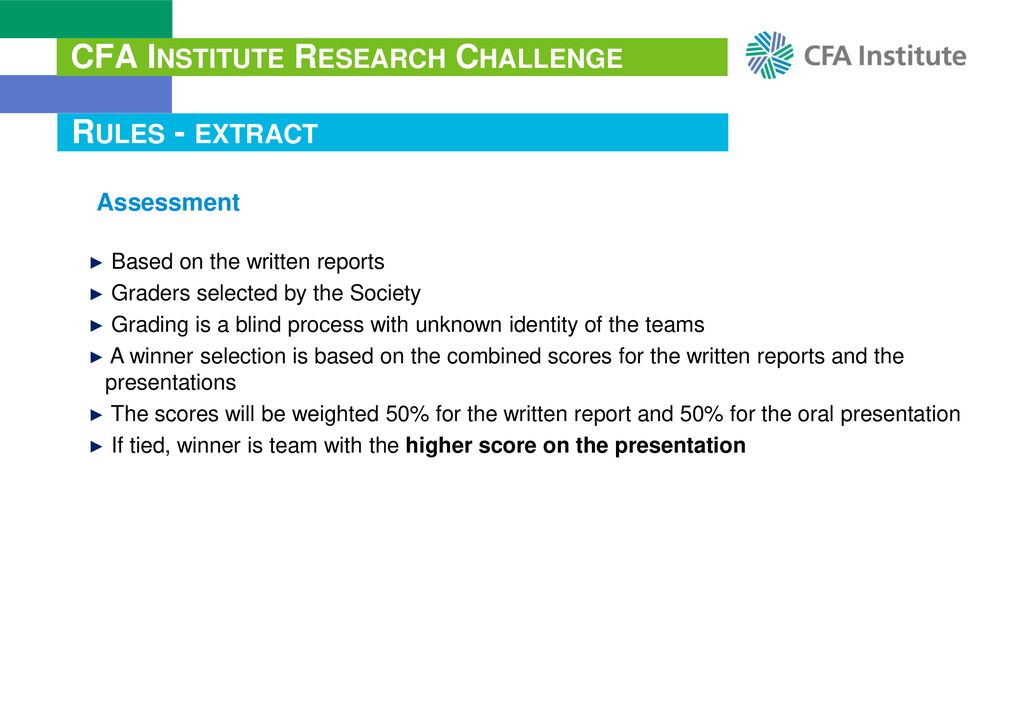 Cfa Institute Research Challenge Ppt Download Cfa Institute Research Challenge Ppt Download