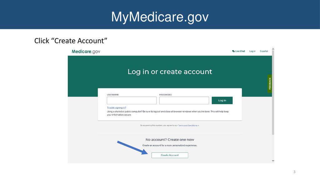 Mymedicare gov create an account Mymedicare gov create an account