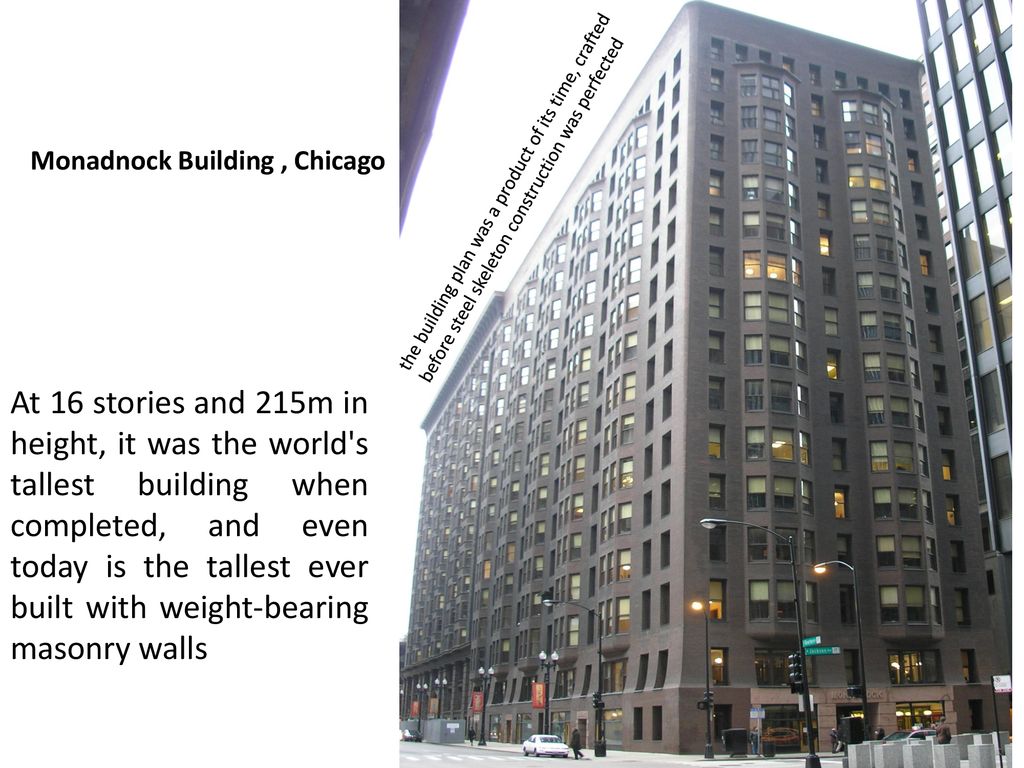 Monadnock Building Chicago