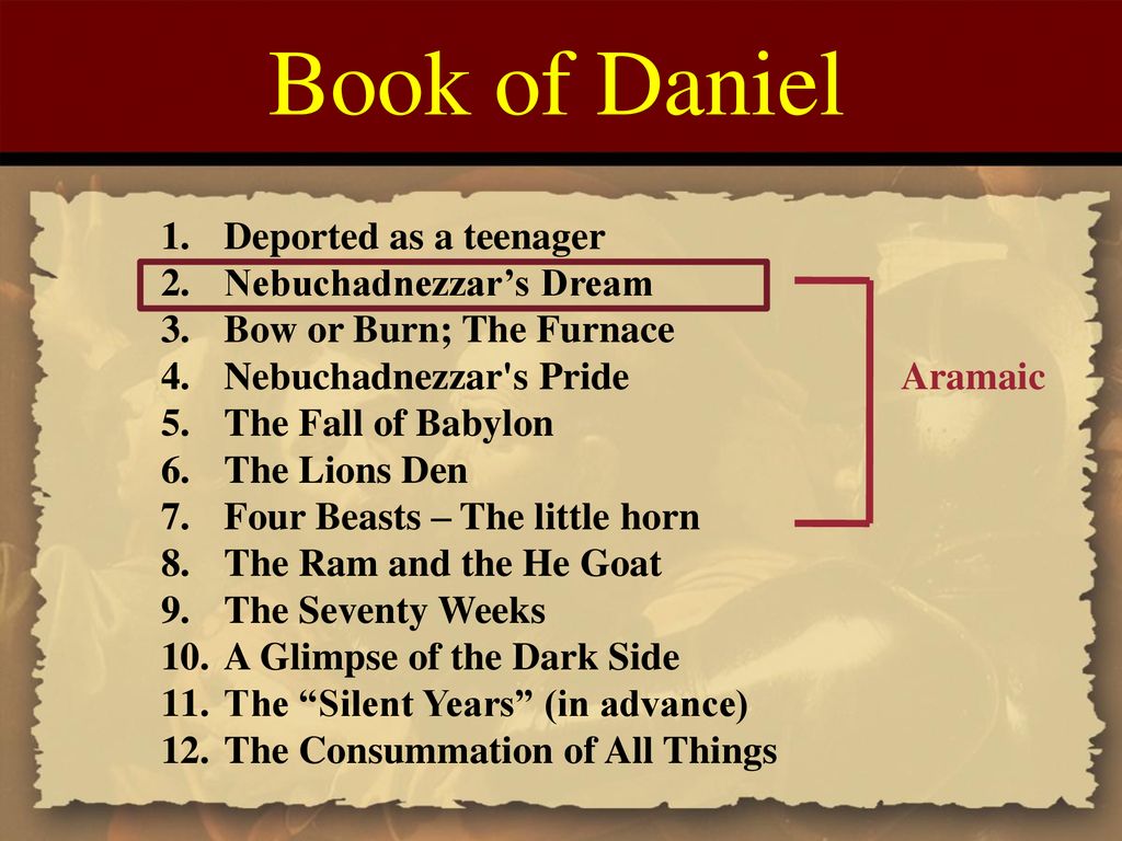 book of daniel chapter 1