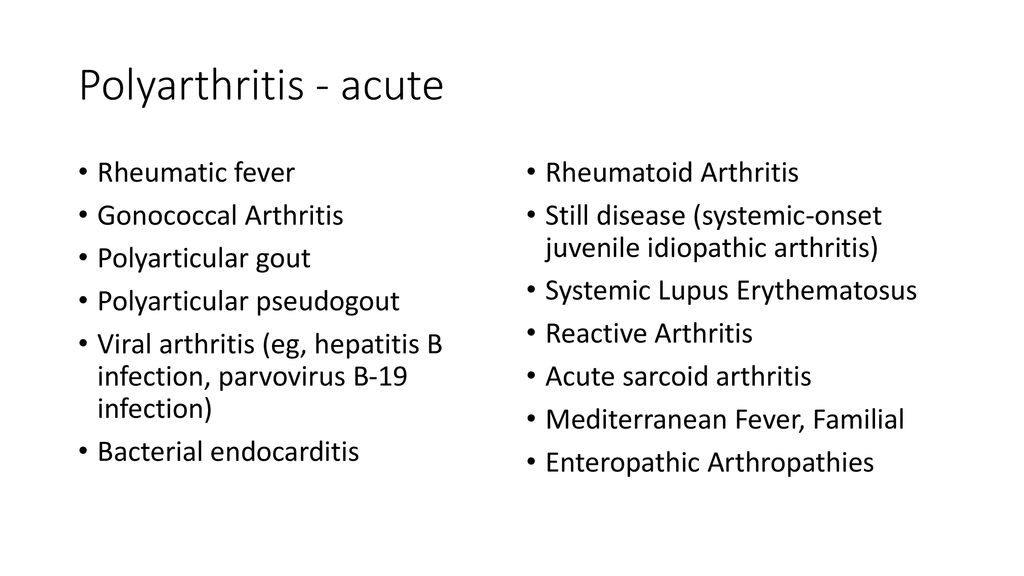 hogyan kezelhető a rheumatoid arthritis polyarthritis