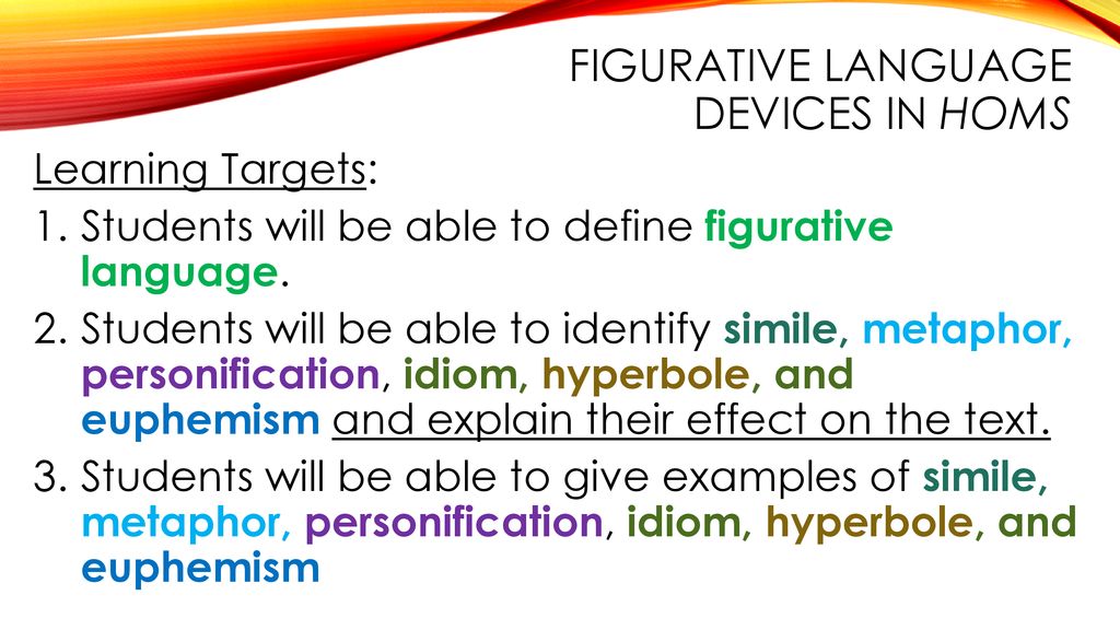 Figurative language G Gilpin LA. ppt download