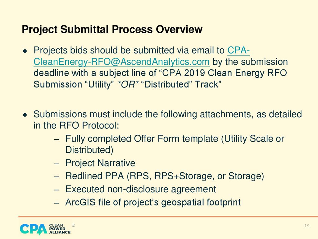 23 Clean Energy Request for Offers (RFO) Webinar - ppt download Regarding cpa hire agreement template