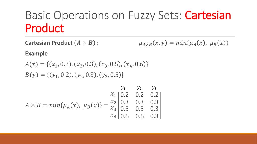 Fuzzy logic: Operations - ppt download