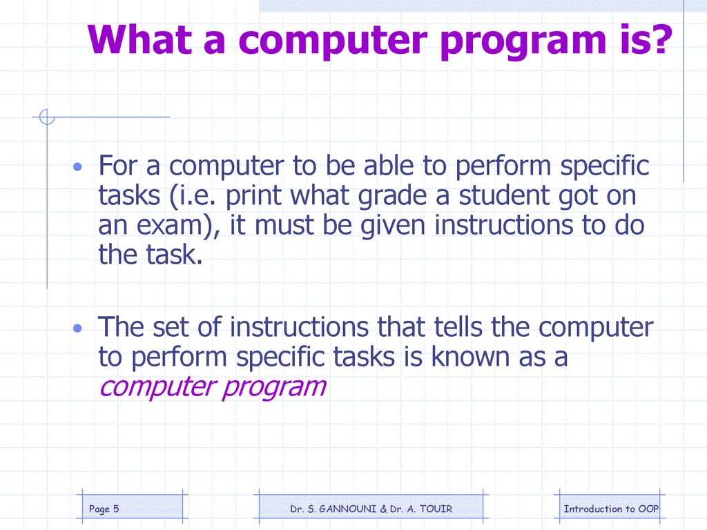 Computer Programming-1 CSC ppt download
