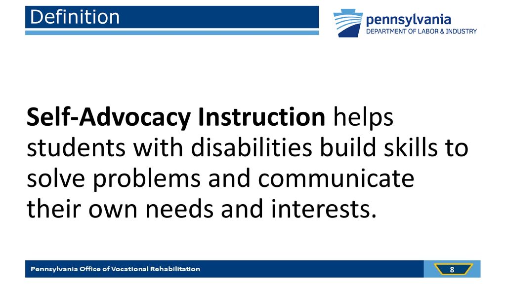 Pets Webinar Series Self Advocacy Instruction Ppt Download Pets Webinar Series Self Advocacy Instruction Ppt Download