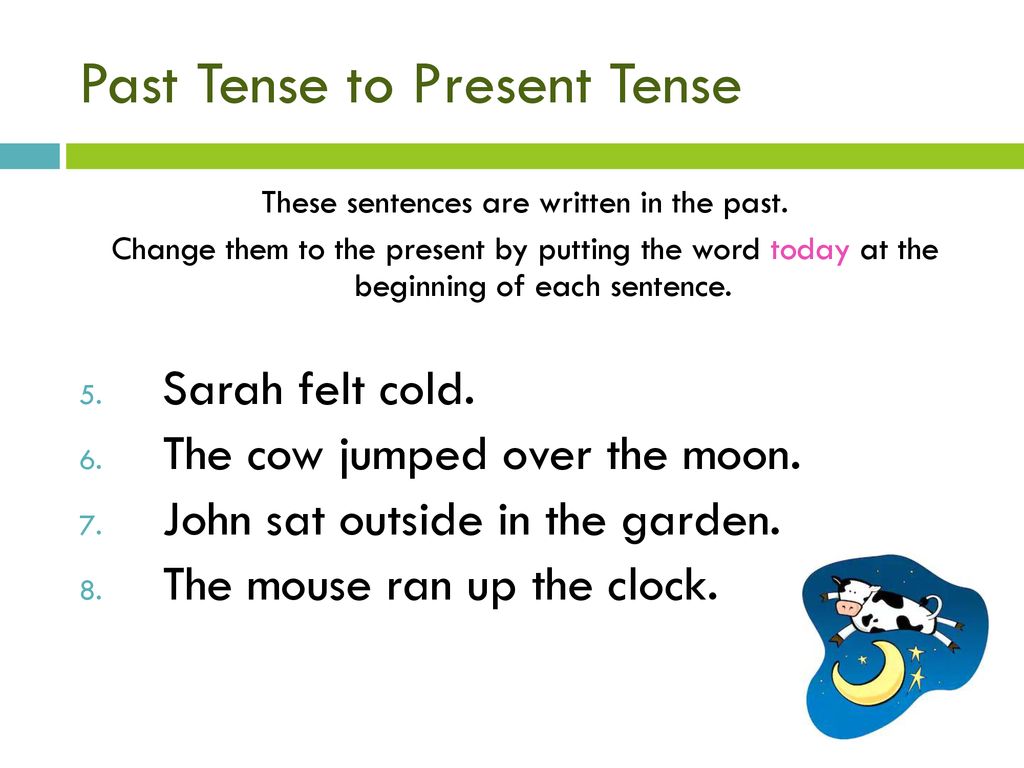 Verb Tenses (It's a tense issue…). - ppt download