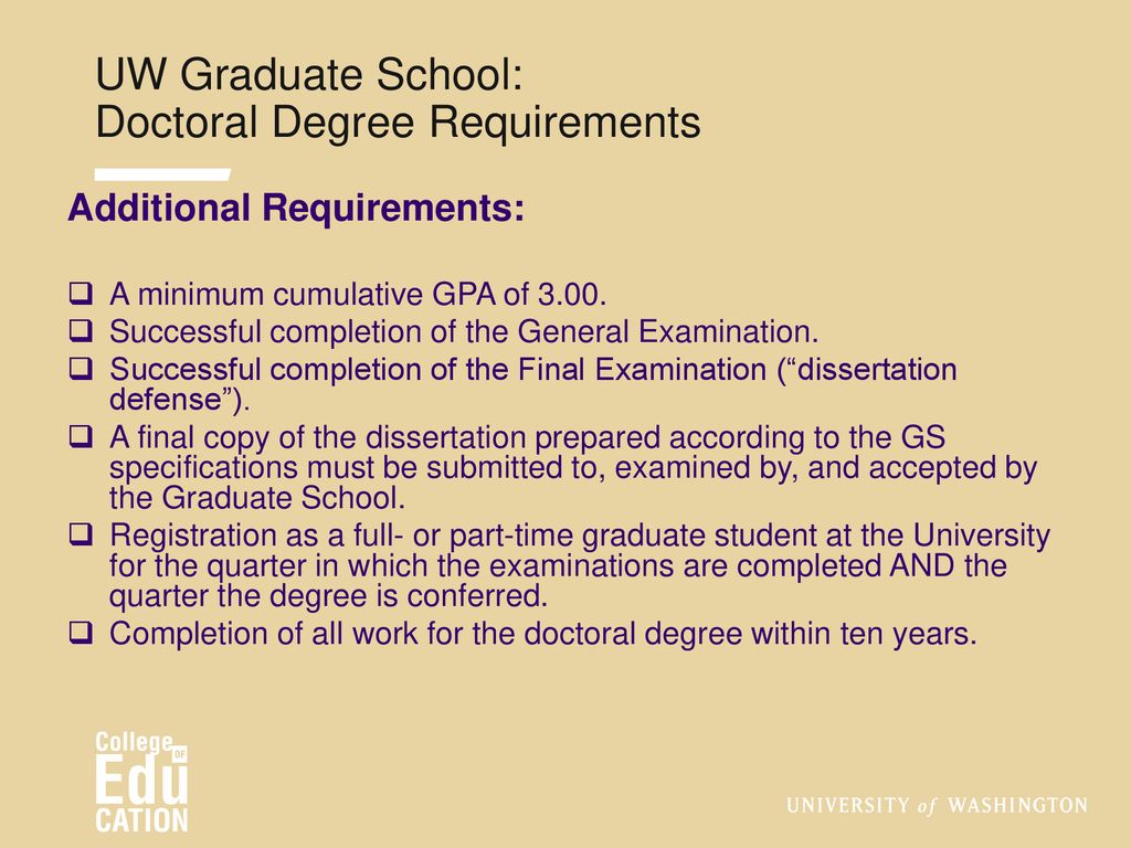 uw cs phd requirements