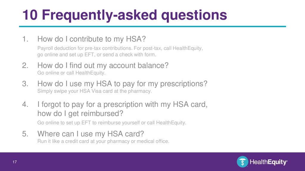 Winning With An Hsa Ppt Download