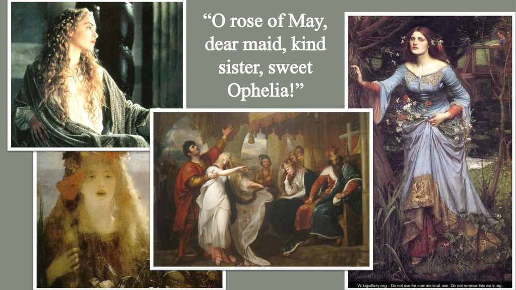 Hamlet Act Iv Scene V Flower Power Ppt Download